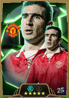 Eric Cantona (CF, rating 85) - English League Selection Attackers 30 Sep '24 card