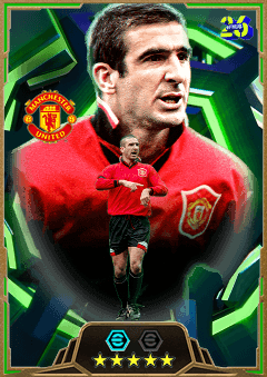 Eric Cantona (CF, rating 86) - Epic New year 2026 card