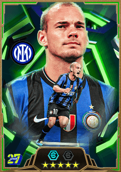 Wesley Sneijder (AMF, rating 85) - Diagonal Long Pass A 15 Aug '25 card