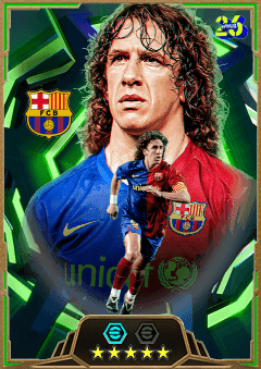 Carles Puyol (CB, rating 86) - European Clubs Selection 19 Mar '26 card