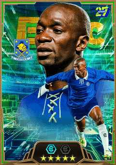 Claude Makelele (DMF, rating 87) - eFootball Season 2027 card