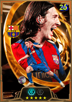 Lionel Messi (RWF, rating 89) - Epic New year 2026 card