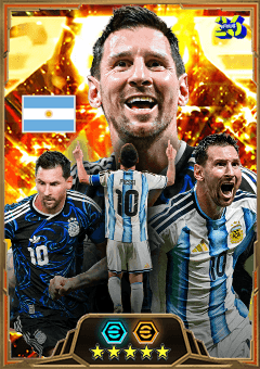 Lionel Messi (SS, rating 90) - Big Time Argentina 15 Jul '26 card
